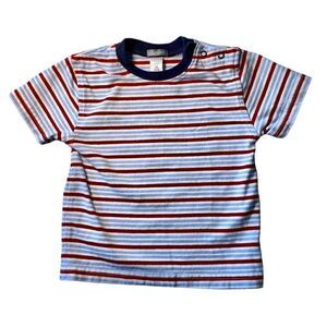 Carter’s Classic boy’s striped short sleeve T-shirt, 6M 100% cotton